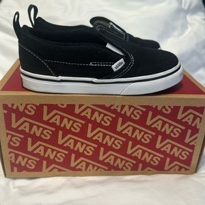 Kids slip on vans size 10.5